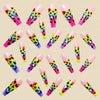 12 Sizes-24 Pcs Press On Nails Y724