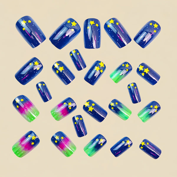 12 Sizes-24 Pcs Press On Nails Y1783
