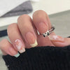 12 Sizes-24 Pcs Press On Nails R743