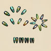 12 Sizes-24 Pcs Press On Nails Y1252