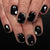 12 Sizes-24 Pcs Press On Nails C1141