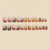 12 Sizes-24 Pcs Press On Nails Y1574