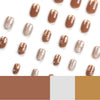 12 Sizes-24 Pcs Press On Nails JP2985