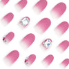 12 Sizes-24 Pcs Press On Nails JP2972