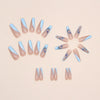 12 Sizes-24 Pcs Press On Nails W834