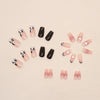 12 Sizes-24 Pcs Press On Nails Z563