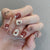 12 Sizes-24 Pcs Press On Nails R685