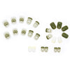 12 Sizes-24 Pcs Press On Nails R536