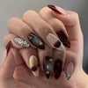 12 Sizes-24 Pcs Press On Nails JP4122