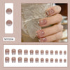 12 Sizes-24 Pcs Press On Nails MY004