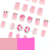 12 Sizes-24 Pcs Press On Nails JP3659