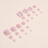 12 Sizes-24 Pcs Press On Nails F066