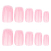 12 Sizes-24 Pcs Press On Nails JP4382