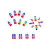 12 Sizes-24 Pcs Press On Nails Y477