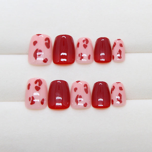 12 Sizes-24 Pcs Press On Nails R904
