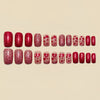 12 Sizes-24 Pcs Press On Nails Y1749