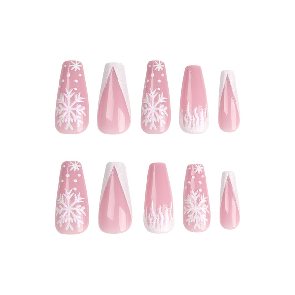 12 Sizes-24 Pcs Press On Nails JP2687