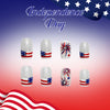 12 Sizes-24 Pcs Press On Nails C1759