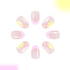 12 Sizes-24 Pcs Press On Nails C1021