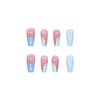12 Sizes-24 Pcs Press On Nails W160