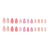 12 Sizes-24 Pcs Press On Nails W1793