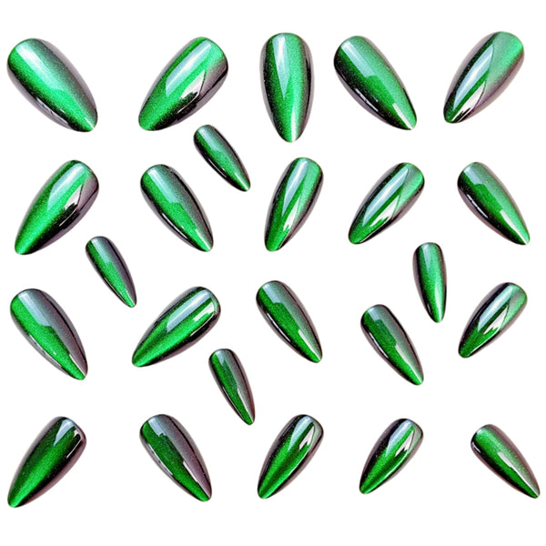 12 Sizes-24 Pcs Press On Nails Y818