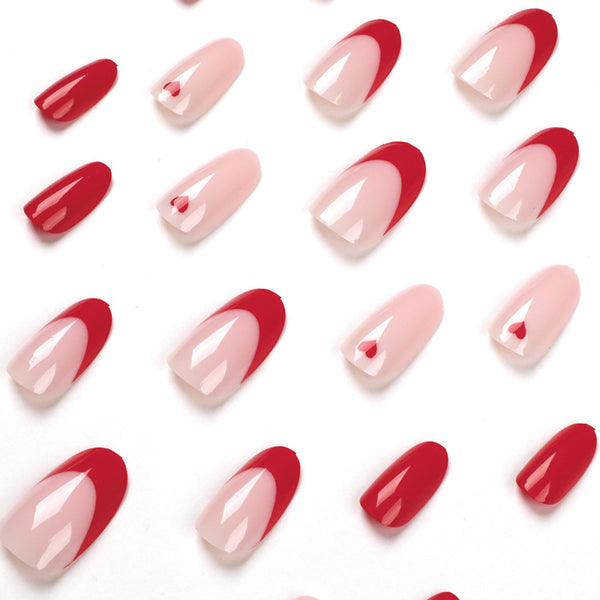 12 Sizes-24 Pcs Press On Nails JP1879
