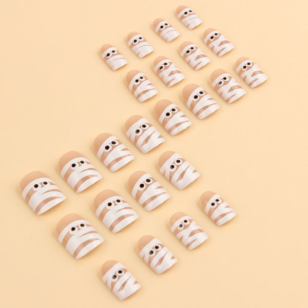 12 Sizes-24 Pcs Press On Nails LC903