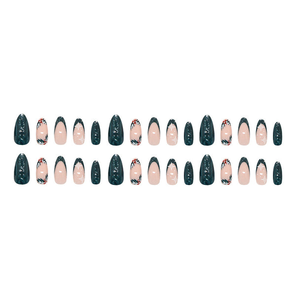 30 Pcs Press On Nails W2099