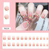 12 Sizes-24 Pcs Press On Nails R624