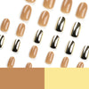 12 Sizes-24 Pcs Press On Nails JP3131