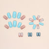 12 Sizes-24 Pcs Press On Nails W454