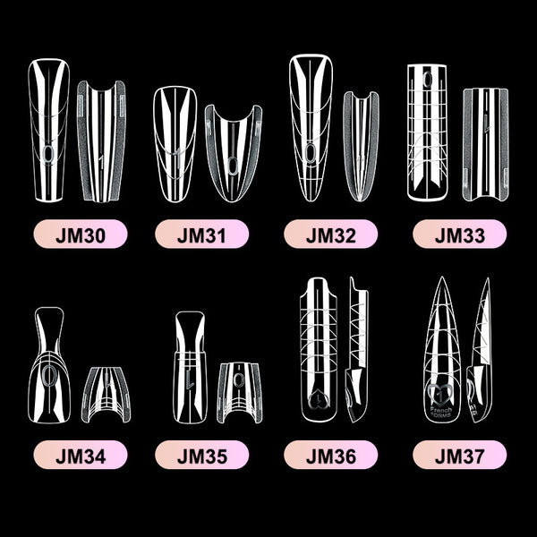 240 Pcs Press On Nails JM30