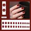 12 Sizes-24 Pcs Press On Nails CF025