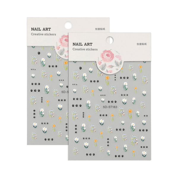 5D Nail Art Sticker 5DST183