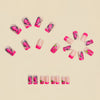 12 Sizes-24 Pcs Press On Nails Y1137
