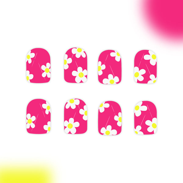 12 Sizes-24 Pcs Press On Nails C814