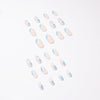 12 Sizes-24 Pcs Press On Nails JP1351
