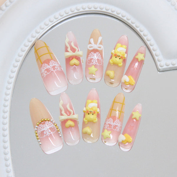 30 Pcs Press On Nails Z1203
