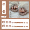 12 Sizes-24 Pcs Press On Nails F157