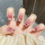 12 Sizes-24 Pcs Press On Nails R376