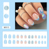 12 Sizes-24 Pcs Press On Nails W915