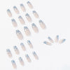 12 Sizes-24 Pcs Press On Nails JP1048