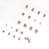 12 Sizes-24 Pcs Press On Nails JP1020
