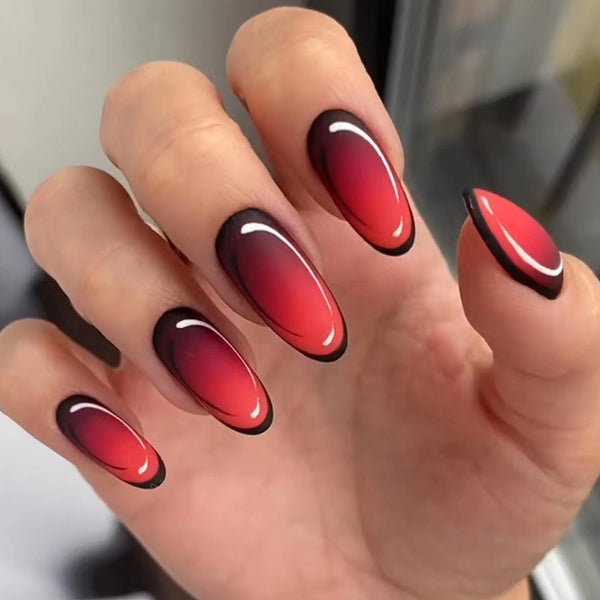 12 Sizes-24 Pcs Press On Nails W265