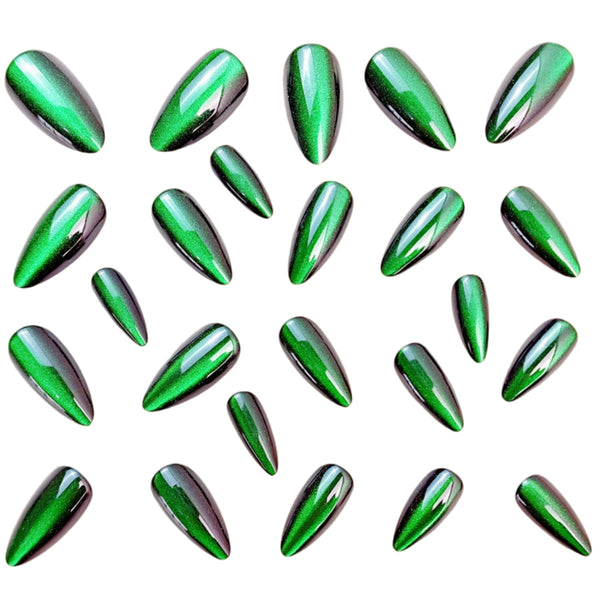12 Sizes-24 Pcs Press On Nails Y1117
