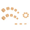 12 Sizes-24 Pcs Press On Nails F029