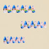 12 Sizes-24 Pcs Press On Nails Y792