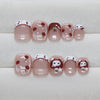 12 Sizes-24 Pcs Press On Nails R897