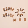 12 Sizes-24 Pcs Press On Nails W1714